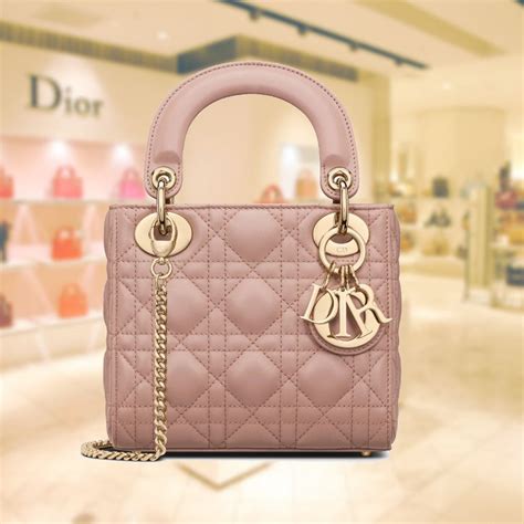 lady dior baby pink bag|mini lady dior bag pink.